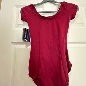 Capezio Burgundy Bodysuit